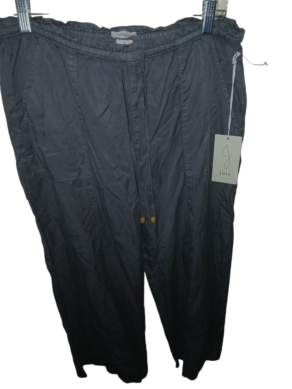Joie Drawstring Jogger Pants - Charcoal Gray